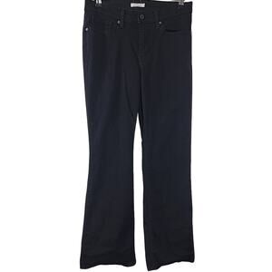 Levi's Women's Bootcut Jeans Size 10 Short Black 30x30 Mid Rise‎